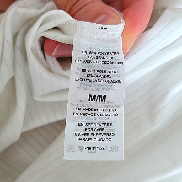 HEAD White Active Tank Top, Size Medium - Picture 7 of 7